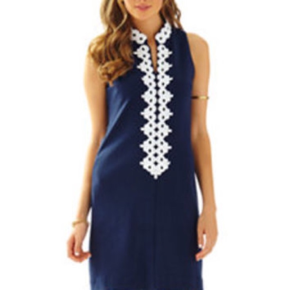 Lily Pulitzer Callista Navy Dress